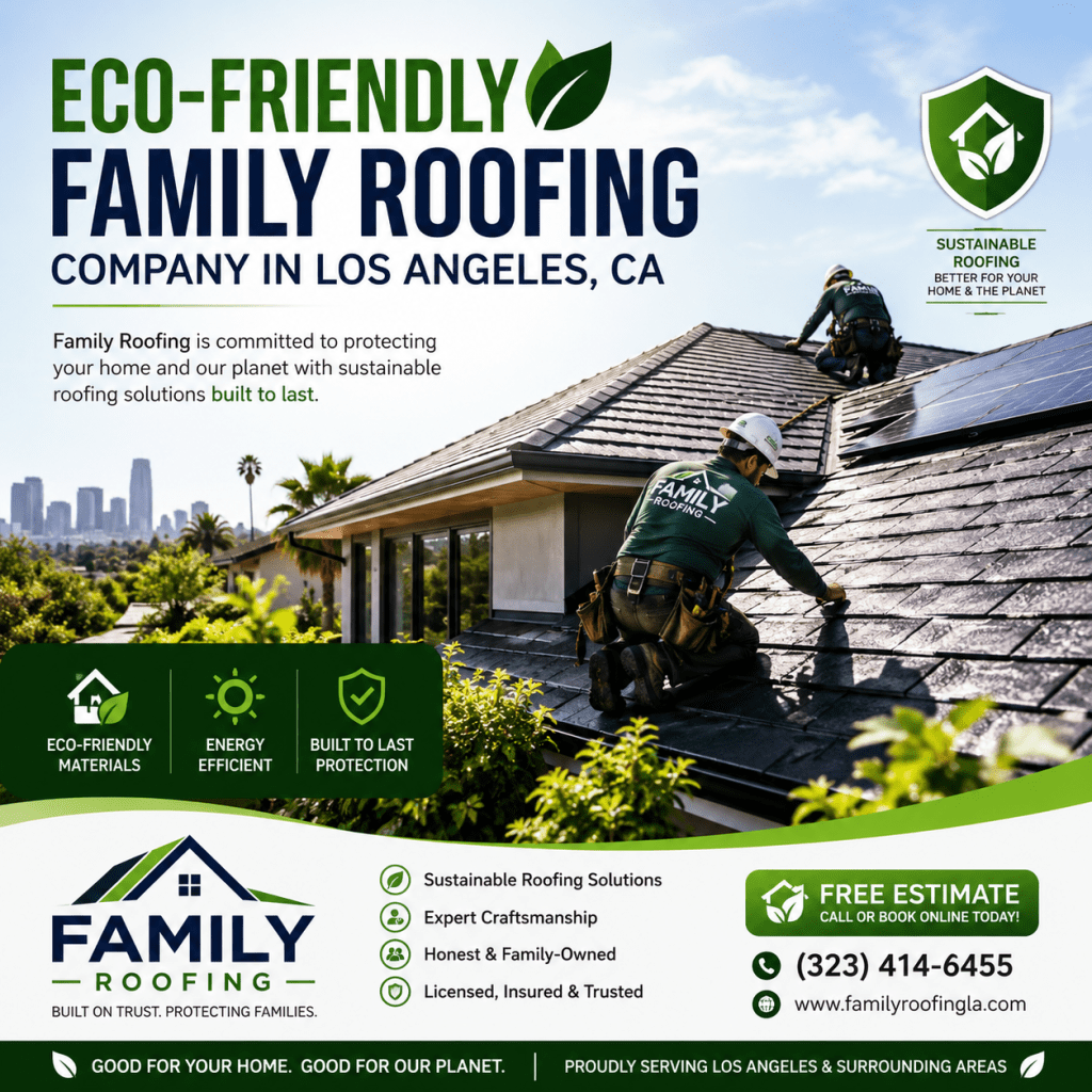 Eco-Friendly Family Roofing Company